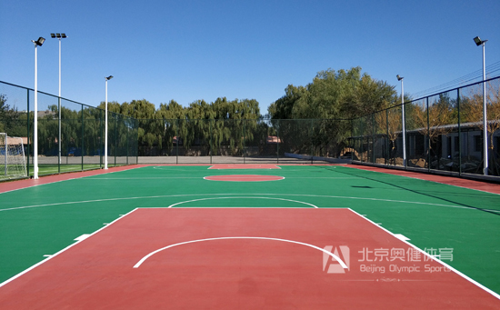 北京塑膠籃球場(chǎng)地面