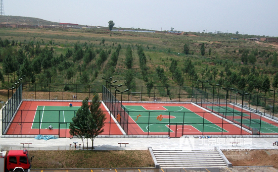 硅pu籃球場(chǎng)