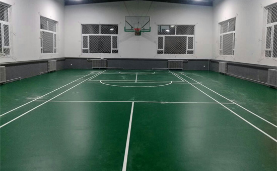 羽毛球運(yùn)動地板發(fā)泡層底面用紋路