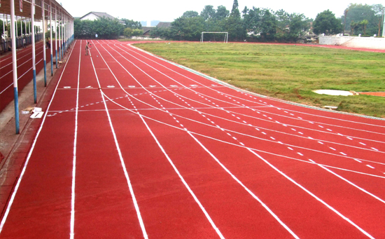 紅色塑膠跑道 紅色塑膠跑道