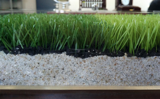 經(jīng)濟型人造草足球場結(jié)構(gòu)圖做法