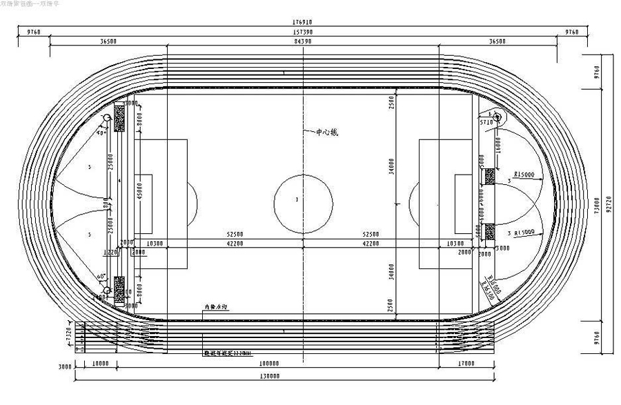 400米操場標準尺寸圖片