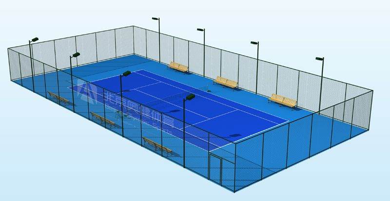 標準網球場地尺寸是多少，有圖有參數(shù)