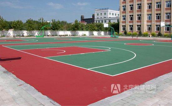 丙烯酸籃球場如何施工