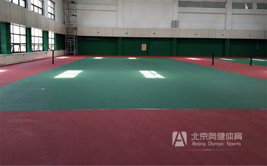 塑膠網(wǎng)球場(chǎng)地面施工步驟