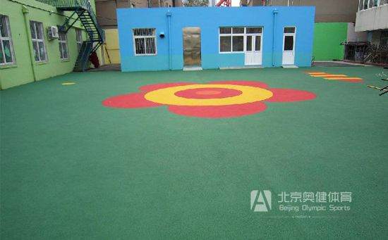 epdm橡膠顆粒地面施工