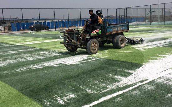 足球場工藝流程